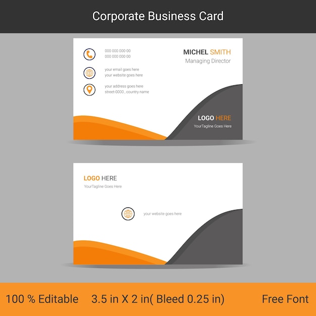 Corporate Business Card