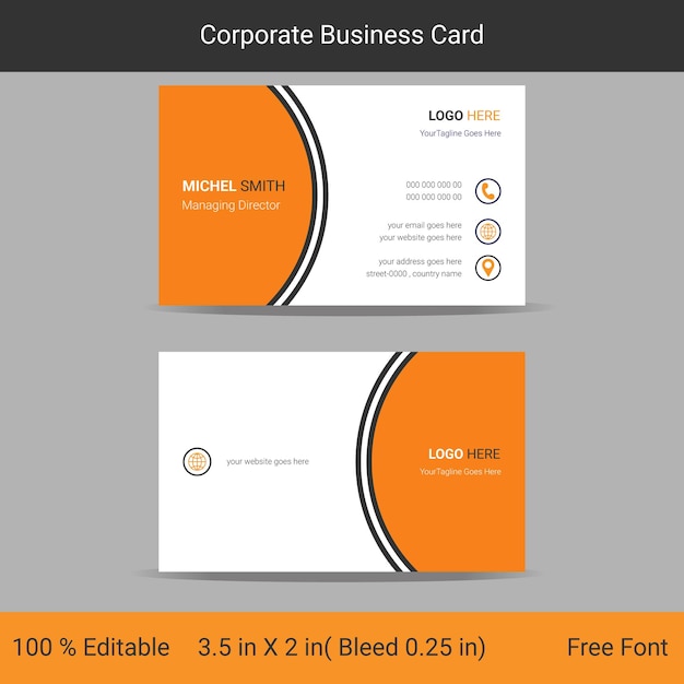 Corporate Business Card