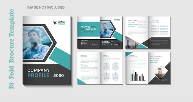 Vector corporate business company profile brochure template