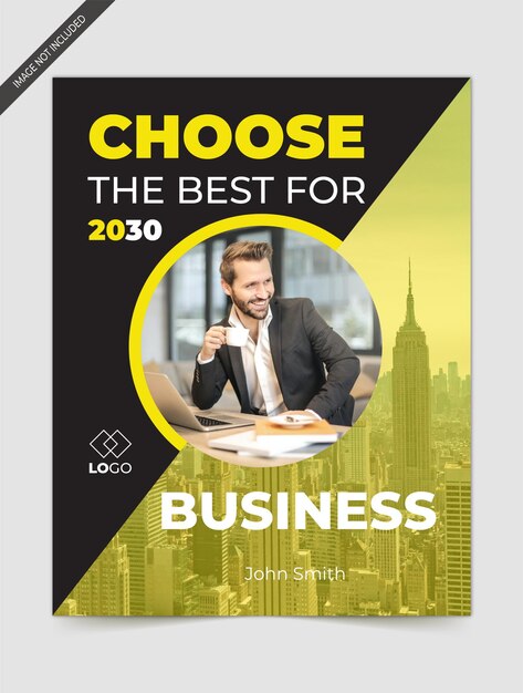 Corporate business cover and book cover design or brochure catalog cover design templates