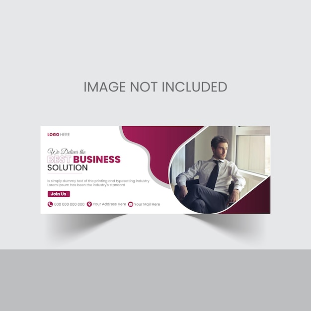 corporate business digital marketing agency facebook cover