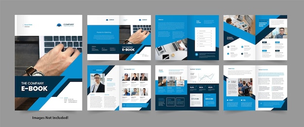 Corporate business ebook template