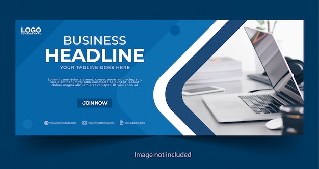 Vector corporate business facebook cover