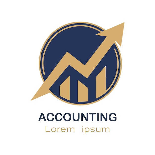 corporate business fintech logo abstract design template