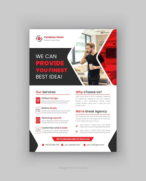 corporate business flyer design brochure design annual report poster promotion advertise