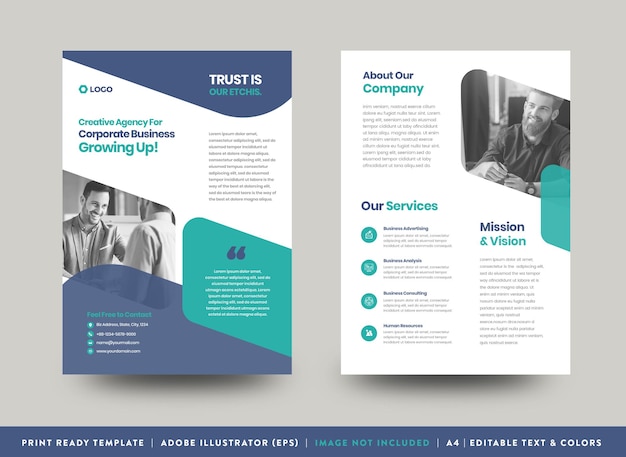 Corporate Business Flyer Design or Handout