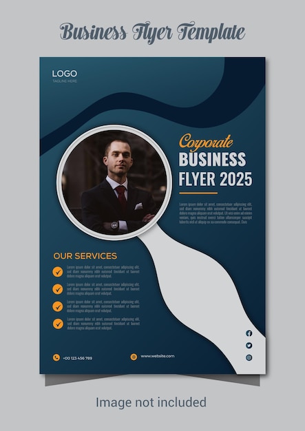 corporate business flyer design template best and new digital marketing flyer set