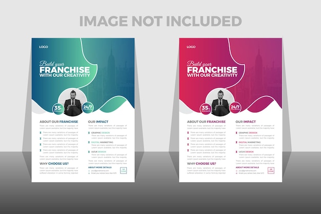 corporate business flyer design template branding and marketing