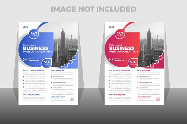 Corporate Business Flyer Design Template For Your Business Promotion And Marketing