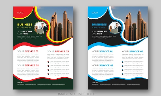 Corporate Business Flyer Design Template