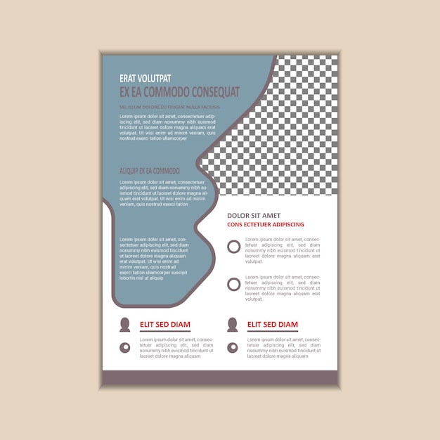 Corporate Business Flyer design template