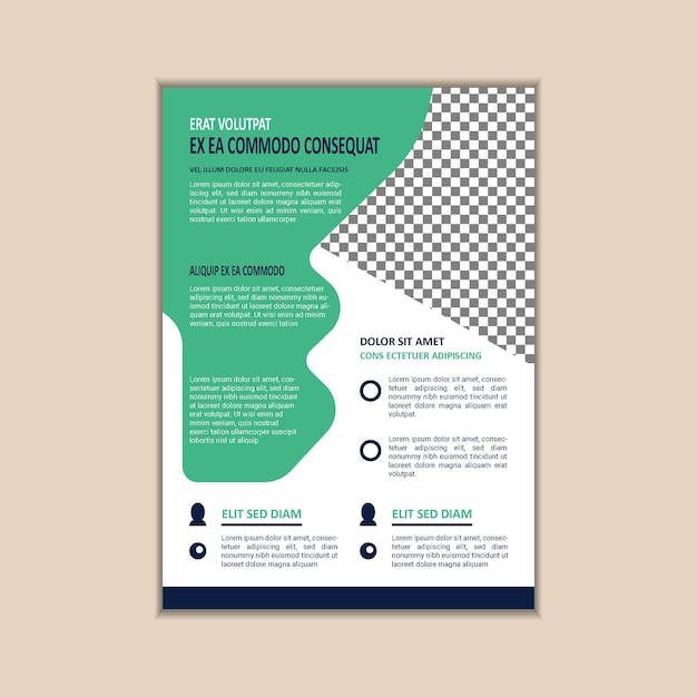 Corporate Business Flyer design template