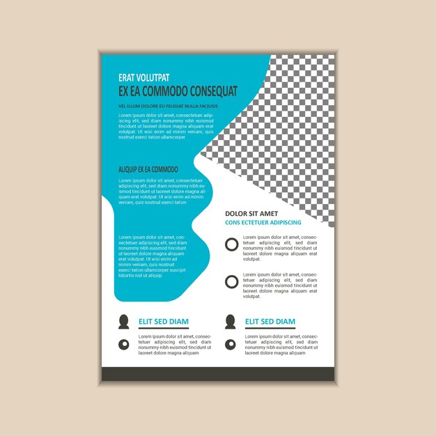 Corporate Business Flyer design template