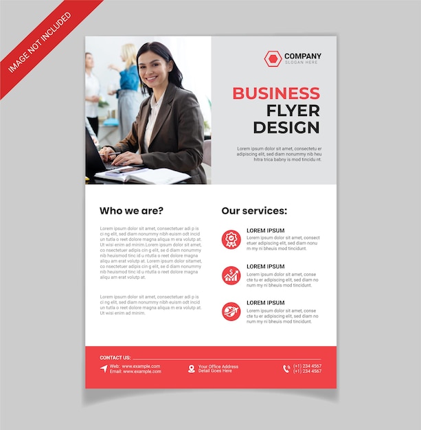 Corporate Business Flyer Design Template