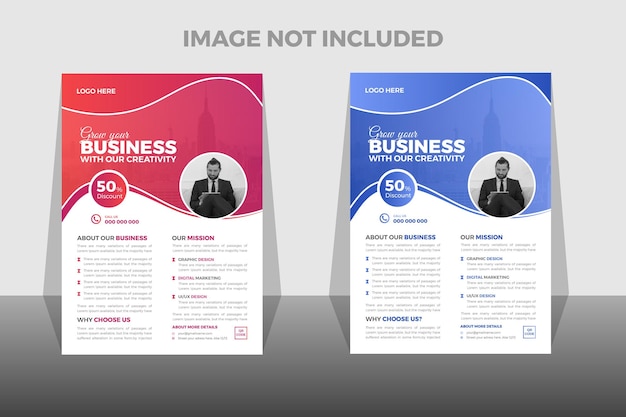 Corporate Business Flyer Design For Your Business Promotion And Marketing