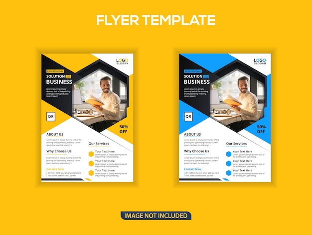 Corporate business flyer design