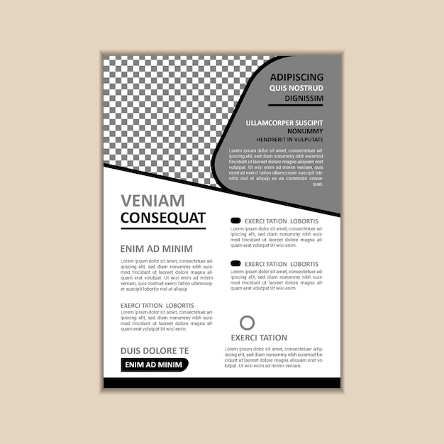 Brochure aziendali creative o modello di progettazione poster poster