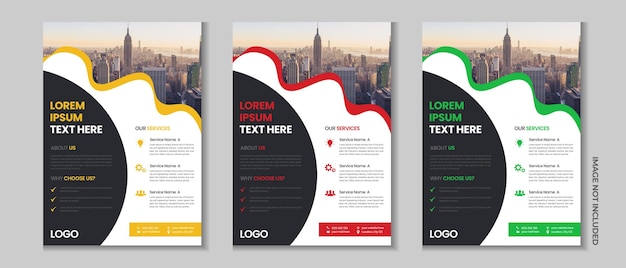 Vector corporate business flyer flyer cover design digital marketing flyer business brochure template