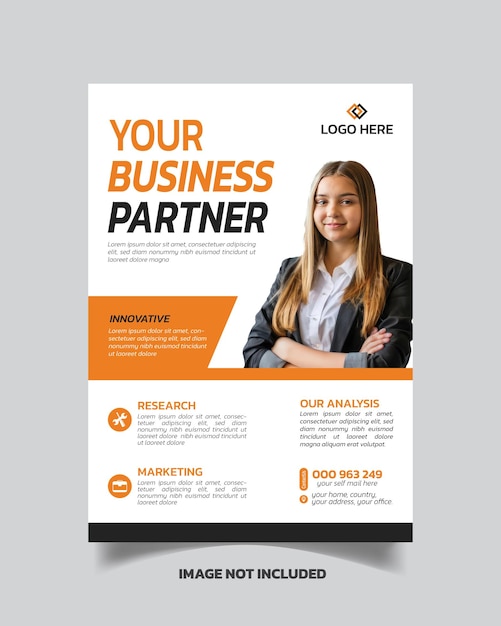 corporate business flyer or flyer design for business elegance business poster