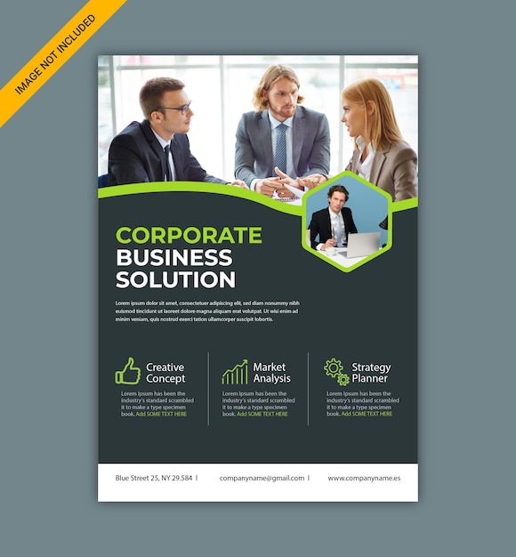 Corporate Business Flyer Professional business flyer Creative Business Flyer Template