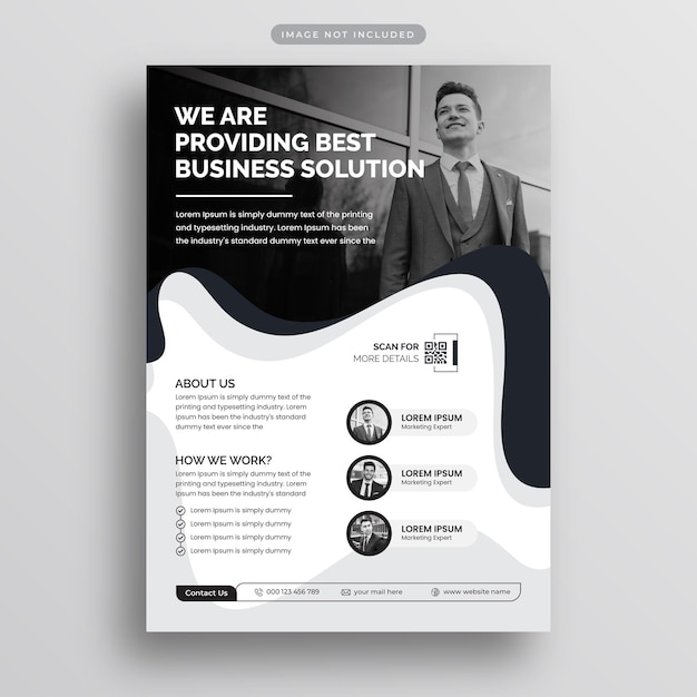 Corporate Business Flyer, Professional business flyer, Creative Business Flyer Template