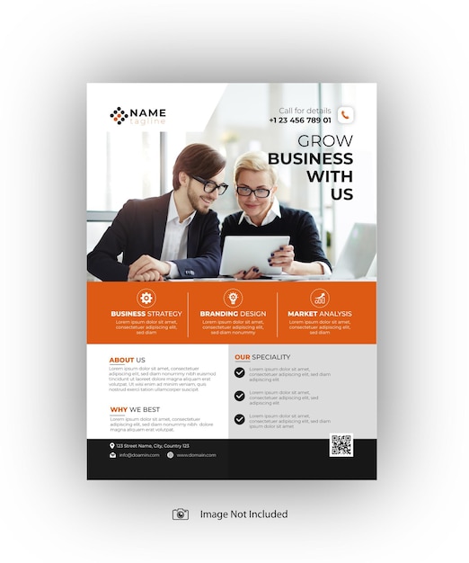 Corporate Business Flyer Template A4