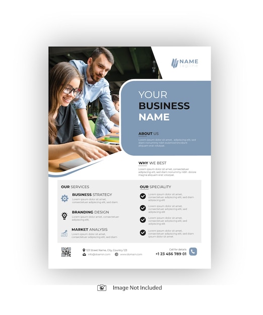 Corporate Business Flyer Template A4