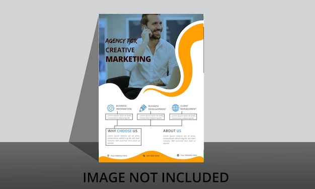 corporate business flyer template design