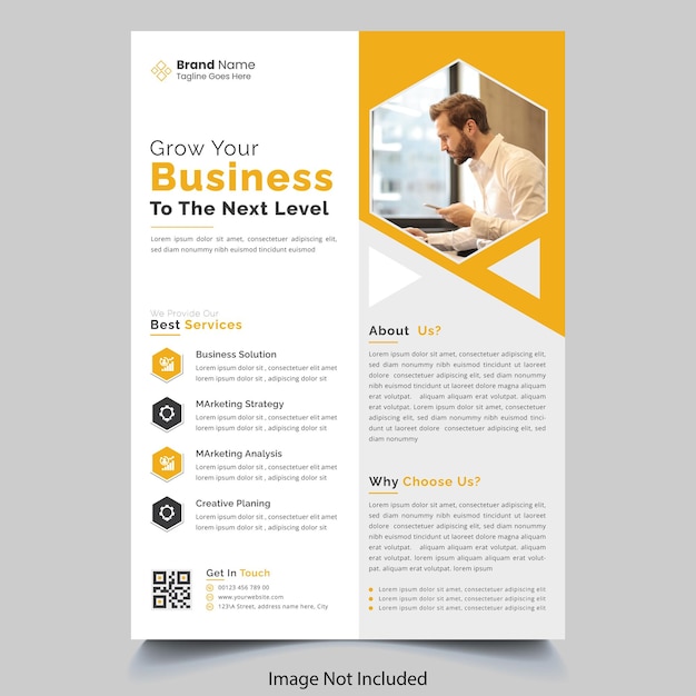 Corporate Business Flyer Template Design