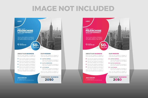 Corporate Business Flyer Template Design