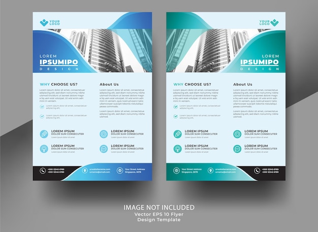 Corporate Business Flyer Template Set