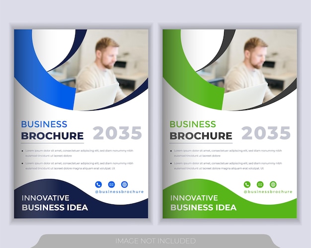 Corporate business flyer template