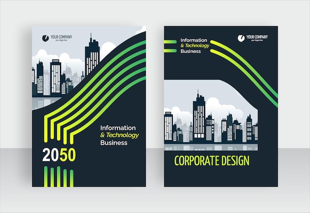 Corporate business flyer template