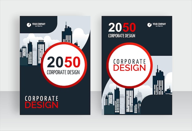 Corporate business flyer template