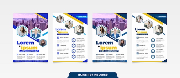 Corporate business flyer template