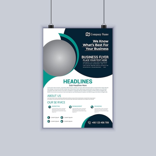 Corporate Business Flyer Template