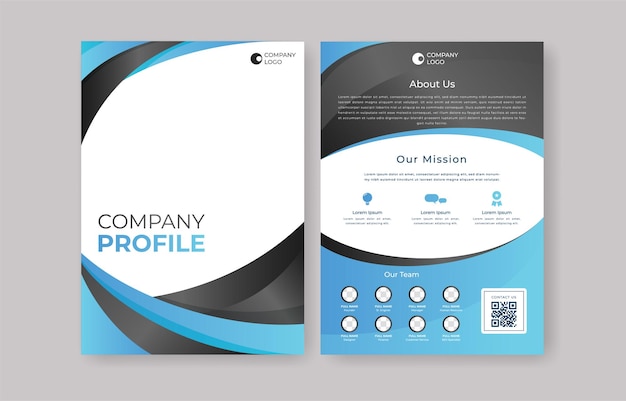 Corporate business flyer template