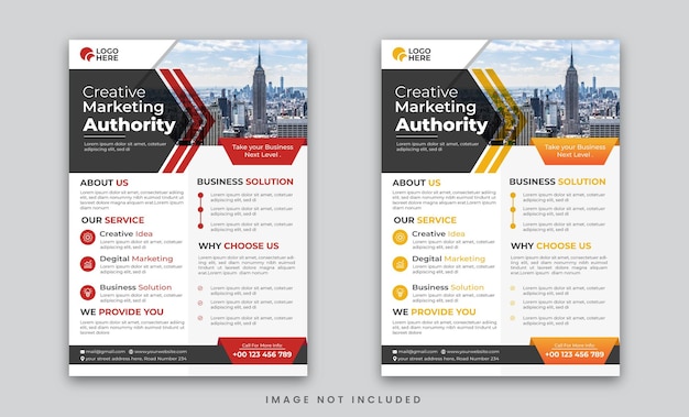 Corporate Business flyer template