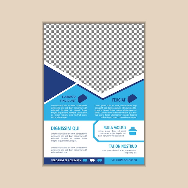 Corporate business flyer template