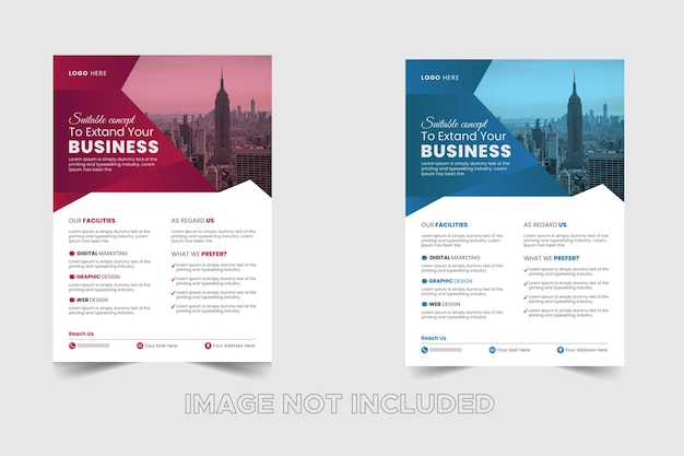 Corporate Business Flyer Template