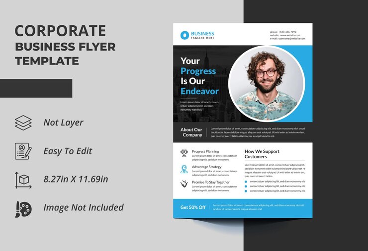 corporate business flyer