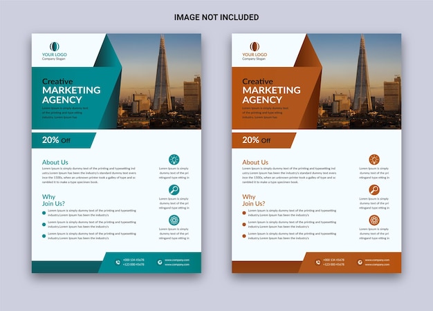 Corporate Business Flyers Template