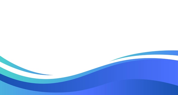 corporate business industry blue smooth flowing wave gradient background for banner and presentation