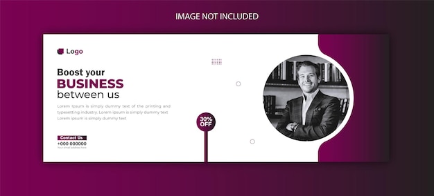 Corporate business marketing facebook cover