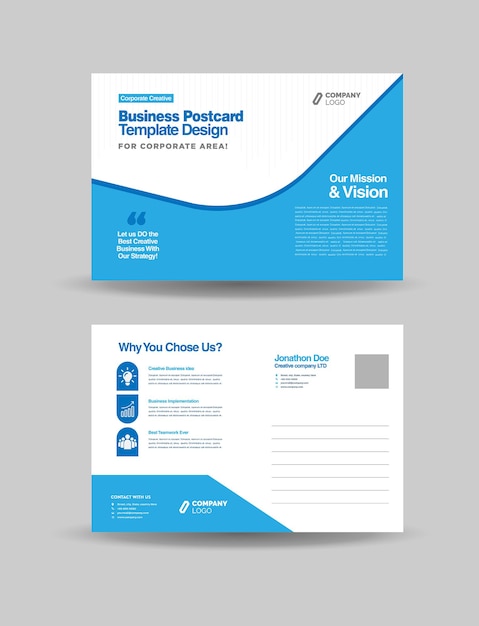 Corporate Business Postcard