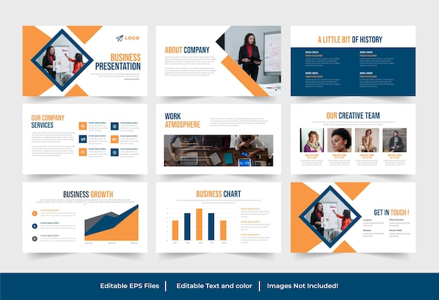 Corporate business PowerPoint presentation Template