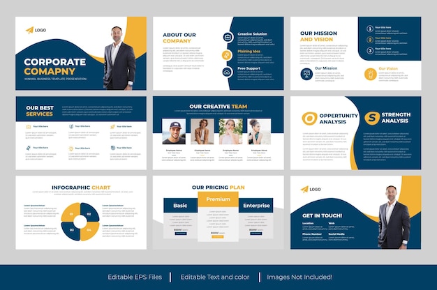 Corporate business powerpoint template