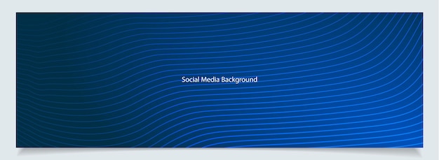 Vector corporate business social media design facebook linkedin cover template web banner template