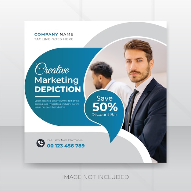 corporate business social media and Instagram post template banner