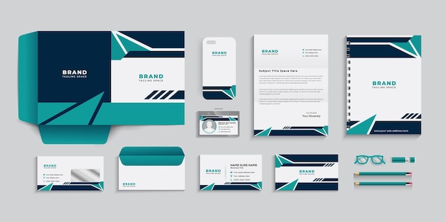 Corporate Business stationery professional big set